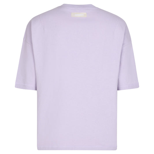 REVERSIBLE INSIDE OUT TEE - LAVENDER PURPLE