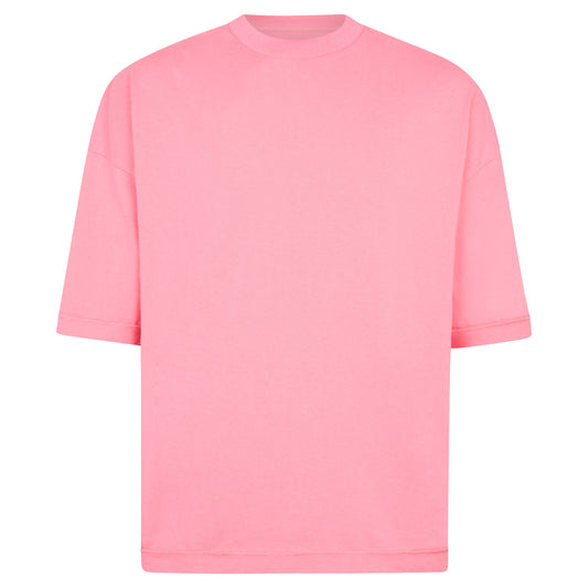 REVERSIBLE INSIDE OUT TEE - SOFT PINK
