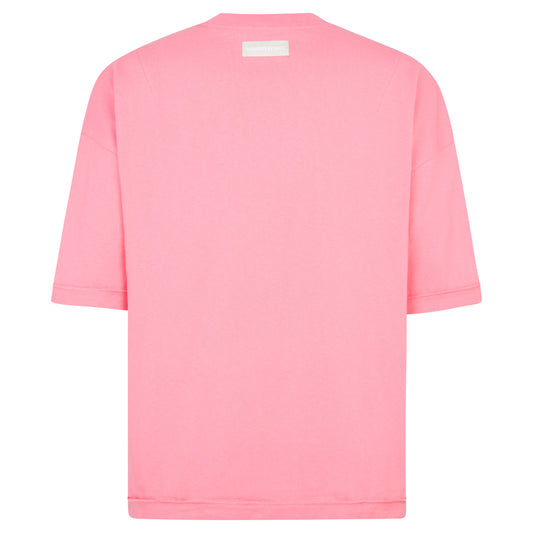 REVERSIBLE INSIDE OUT TEE - SOFT PINK