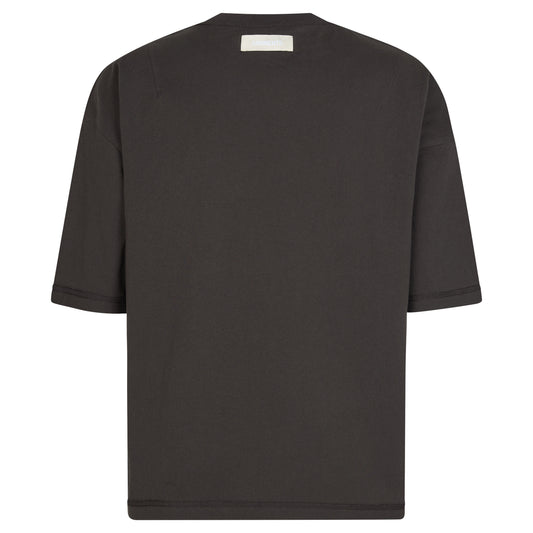 LOGO REVERSIBLE INSIDE OUT TEE - SUNFADED ANTHRACITE