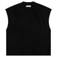 SLEEVELESS TEE - DESIGNER BLACK