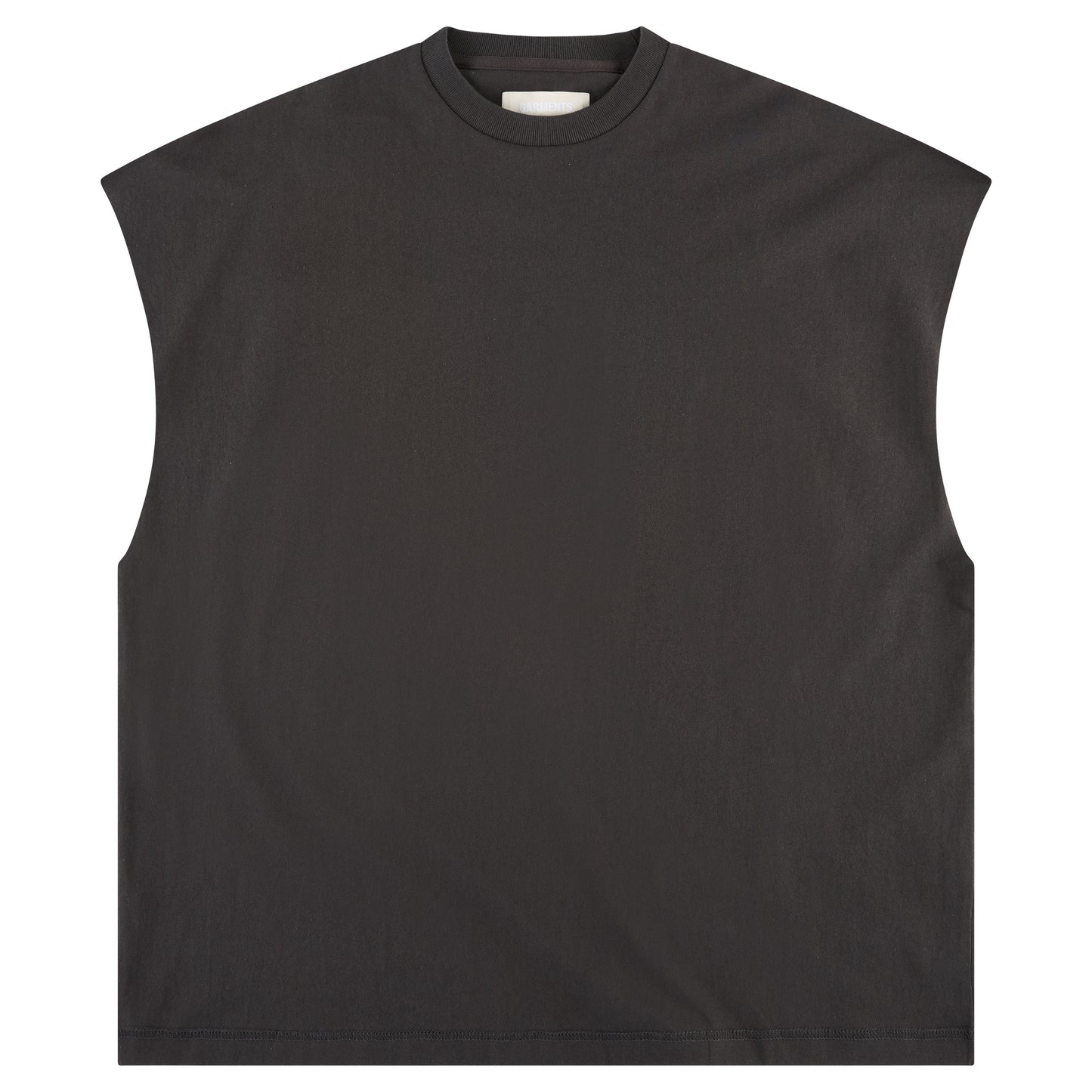 SLEEVELESS TEE - SUNFADED ANTHRACITE