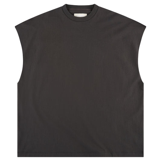 SLEEVELESS TEE - SUNFADED ANTHRACITE
