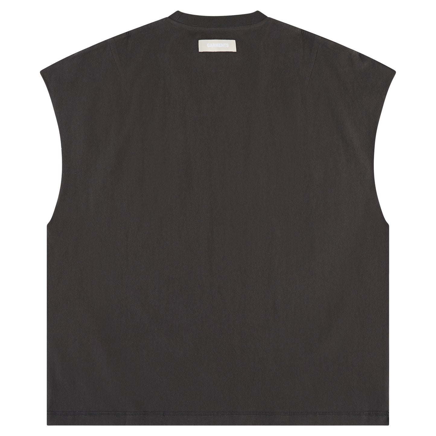 SLEEVELESS TEE - SUNFADED ANTHRACITE