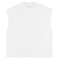 SLEEVELESS TEE - DOVE WHITE