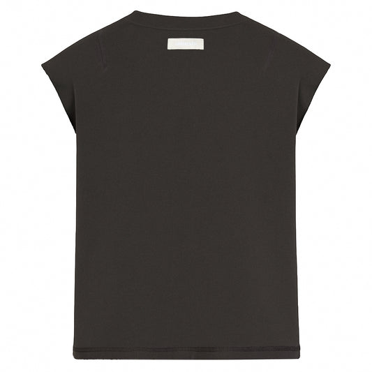SLEEVELESS INSIDE OUT TEE - SUNFADED ANTHRACITE
