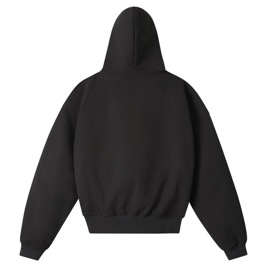 THE PERFECT ZIP HOODIE - SUNFADED ANTHRACITE