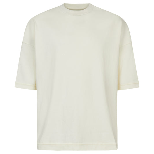 REVERSIBLE INSIDE OUT TEE - IVORY WHITE